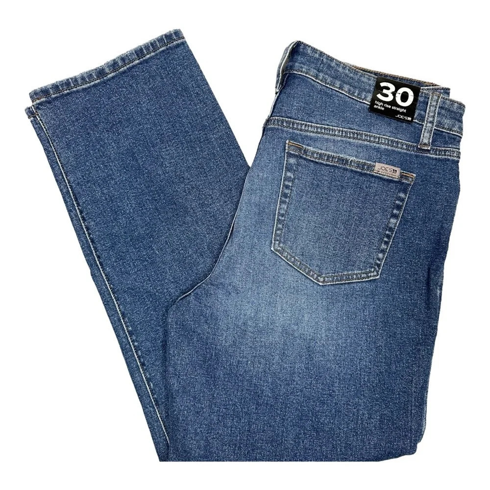 NWT Joe's Women's High Rise Straight Ankle Jean. Sz: 30